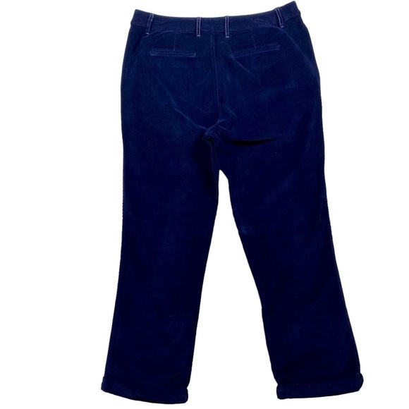 Bonobos Mens 34x31 Corduroy Pants Cuffed Navy Blue Cotton Lycra Thin Wale - Picture 5 of 13